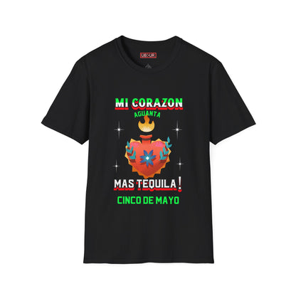 CINCO DE MAYO- MI CORAZON, Unisex Softstyle T-Shirt