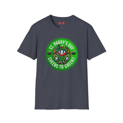 CHEERS TO GREEN-Unisex Softstyle T-Shirt