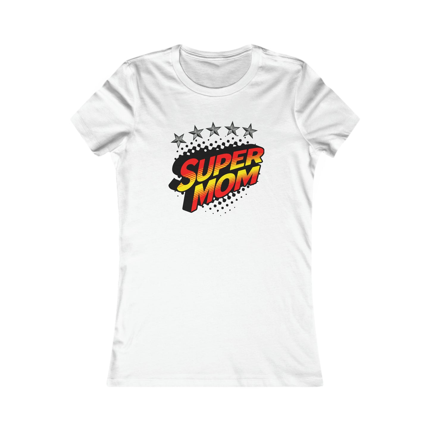 SUPER MOM-Women's Favorite Tee