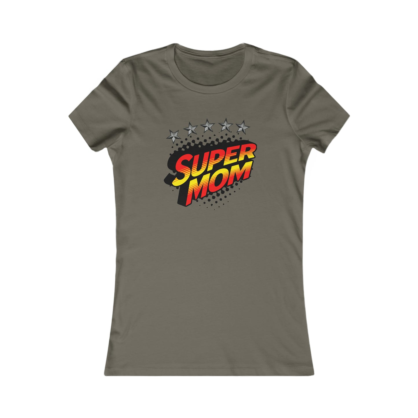 SUPER MOM-Women's Favorite Tee