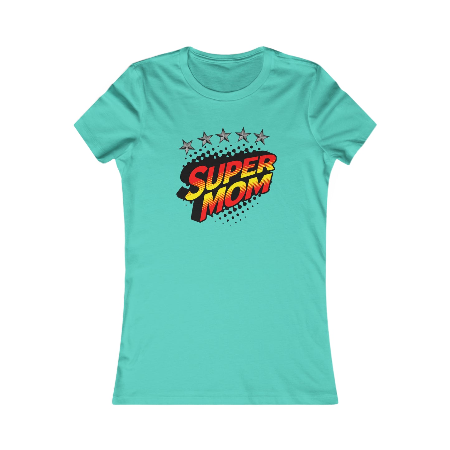 SUPER MOM-Women's Favorite Tee