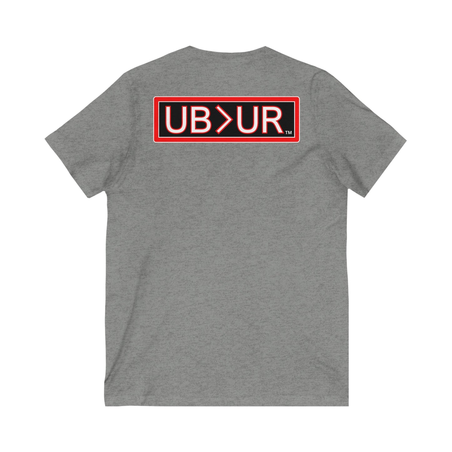 UB>UR- Unisex Jersey Short Sleeve V-Neck Tee