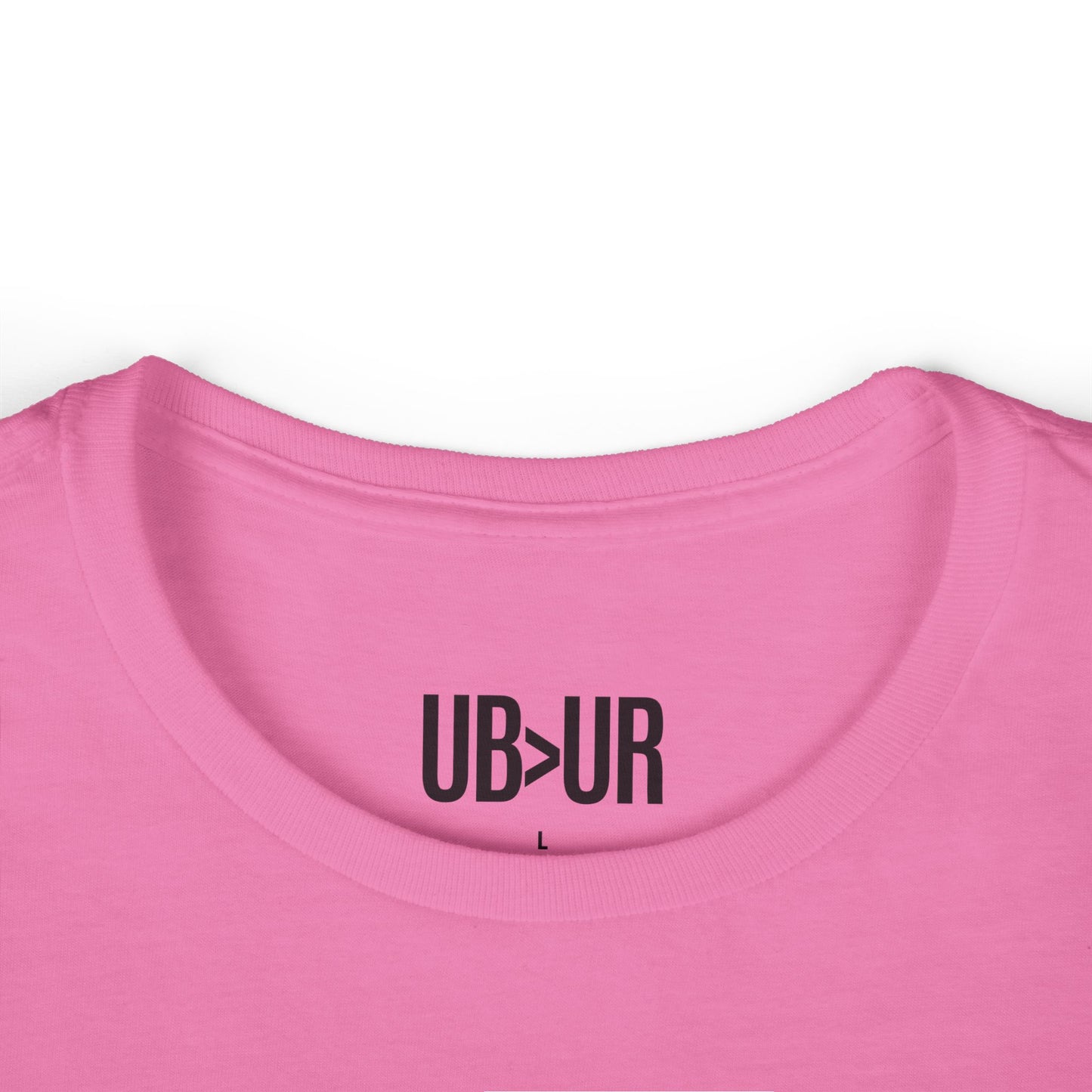 EMPOWERED- Women's Comfy crewneck TShirt-UB>UR in the back