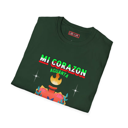 CINCO DE MAYO- MI CORAZON, Unisex Softstyle T-Shirt