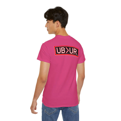 FAVORED Unisex Ultra Cotton Tee with UB>UR in the back