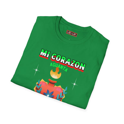 CINCO DE MAYO- MI CORAZON, Unisex Softstyle T-Shirt