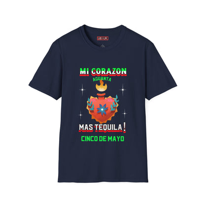CINCO DE MAYO- MI CORAZON, Unisex Softstyle T-Shirt