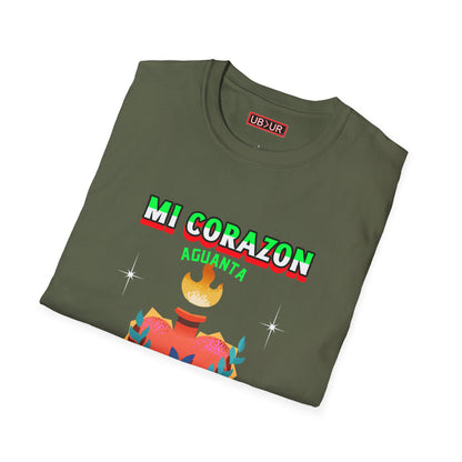 CINCO DE MAYO- MI CORAZON, Unisex Softstyle T-Shirt