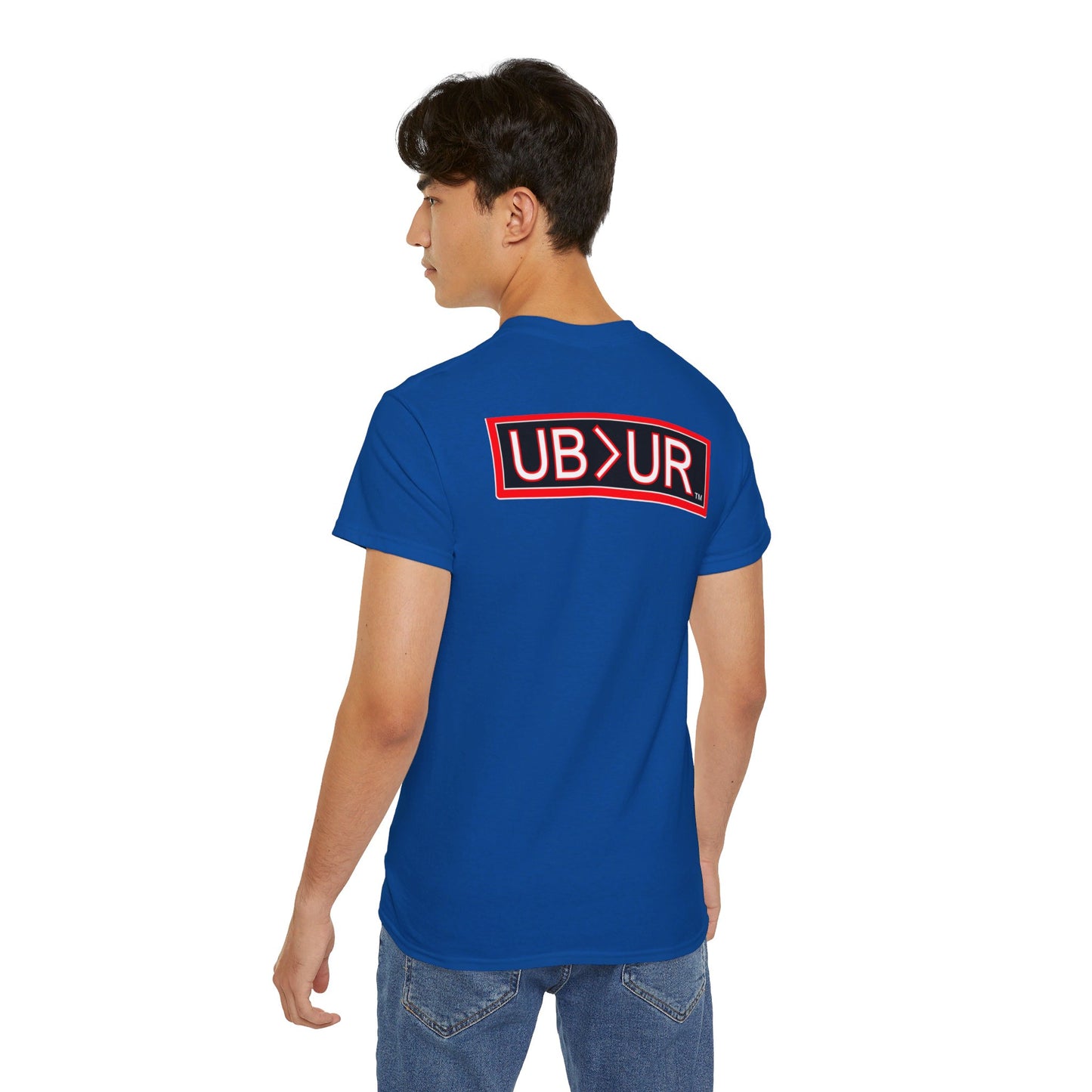 FAVORED Unisex Ultra Cotton Tee with UB>UR in the back