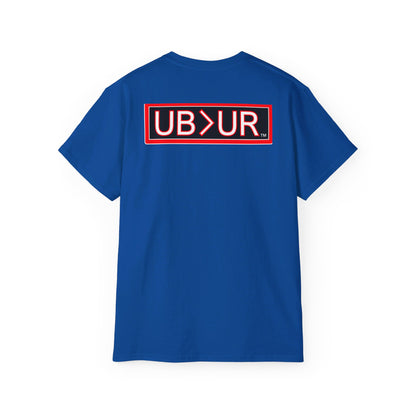 FAVORED Unisex Ultra Cotton Tee with UB>UR in the back