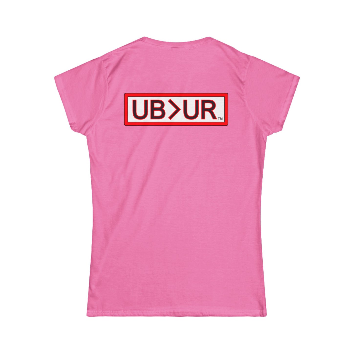 EMPOWERED- Women's Comfy crewneck TShirt-UB>UR in the back