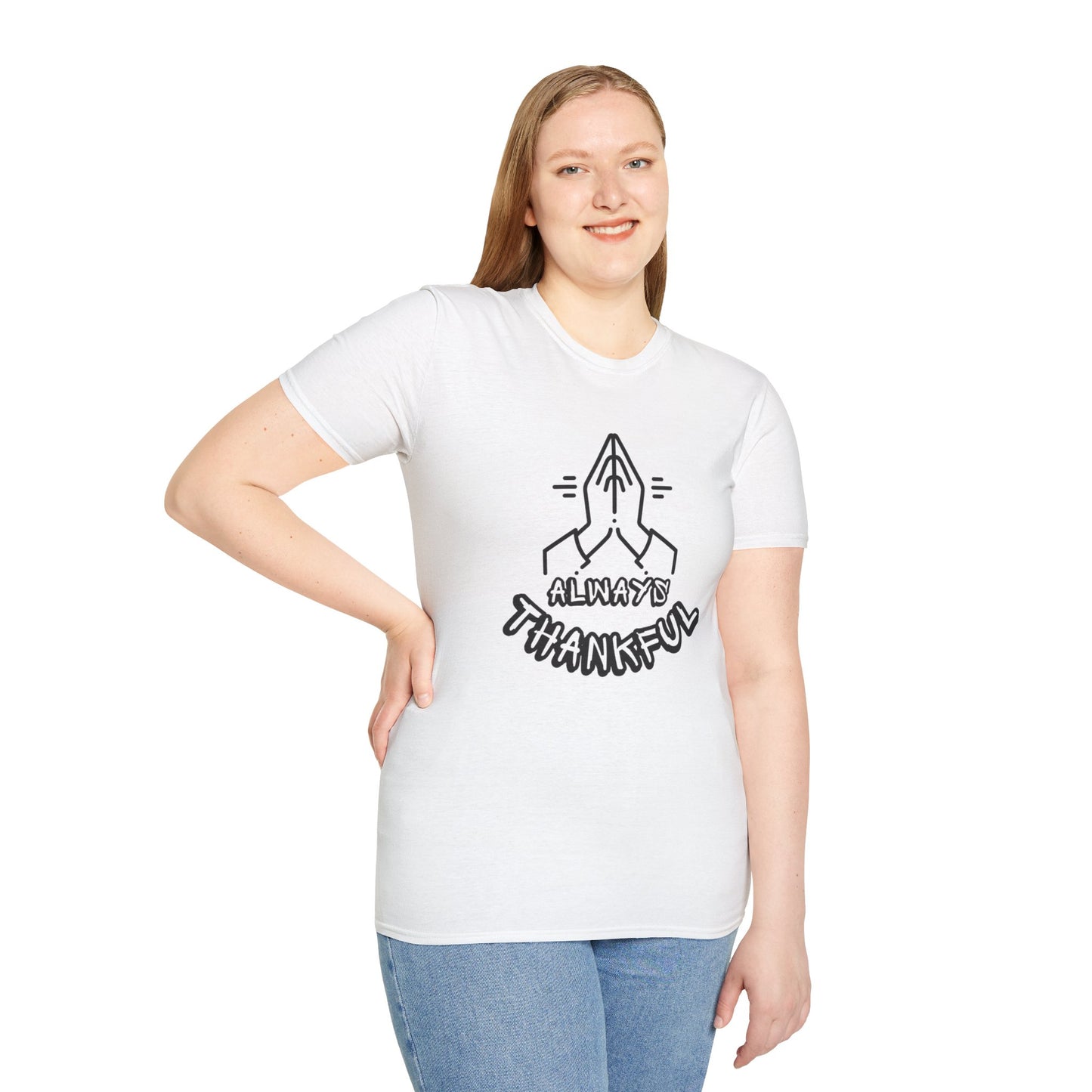 Always Thankful- Unisex Softstyle T-Shirt