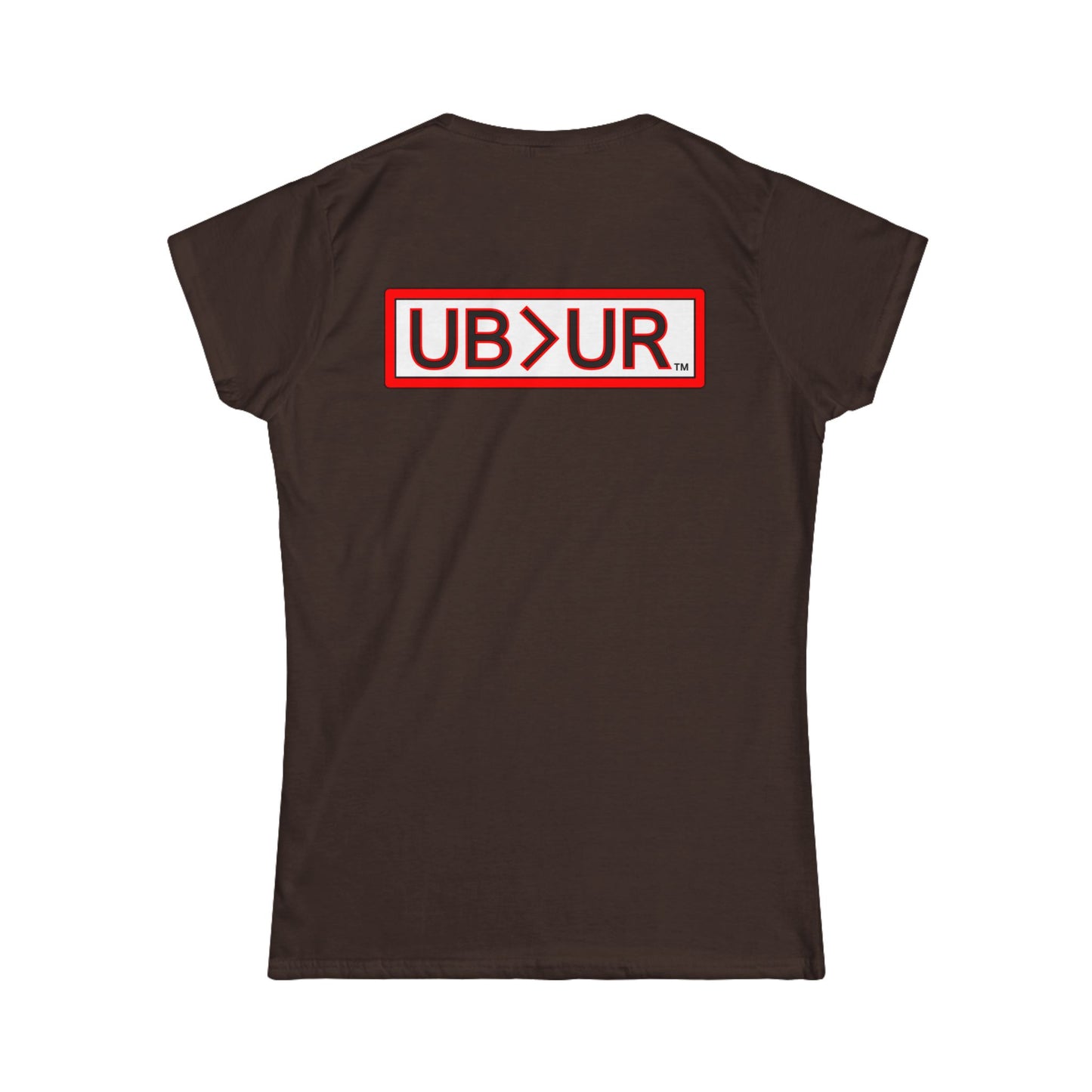 EMPOWERED- Women's Comfy crewneck TShirt-UB>UR in the back