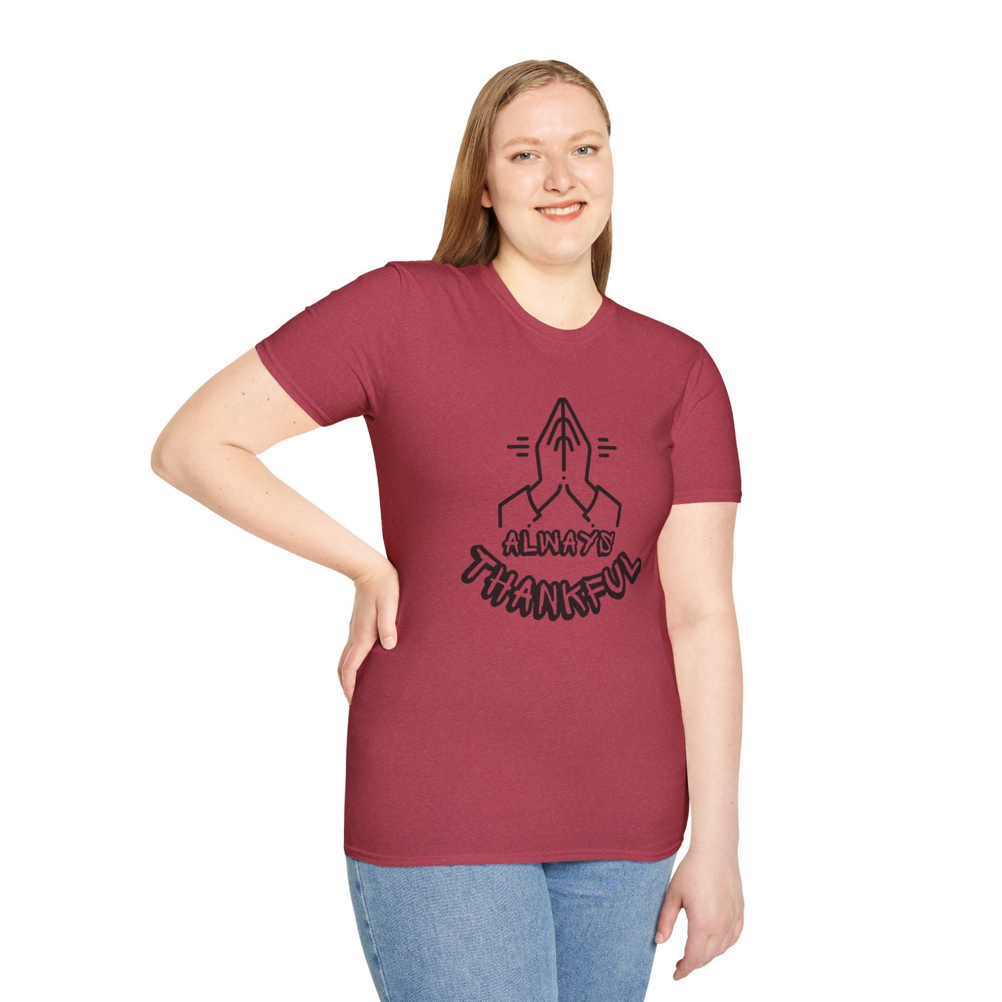 Always Thankful- Unisex Softstyle T-Shirt