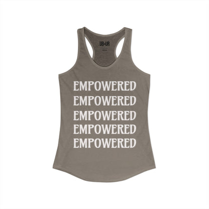 EMPOWERED-Women's Ideal Racerback Tank