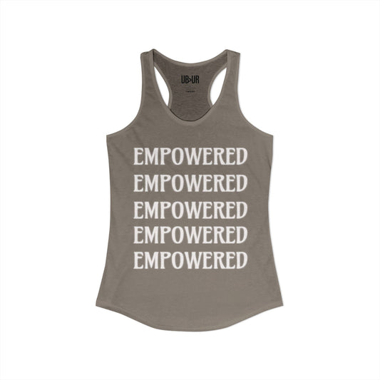 EMPOWERED-Women's Ideal Racerback Tank