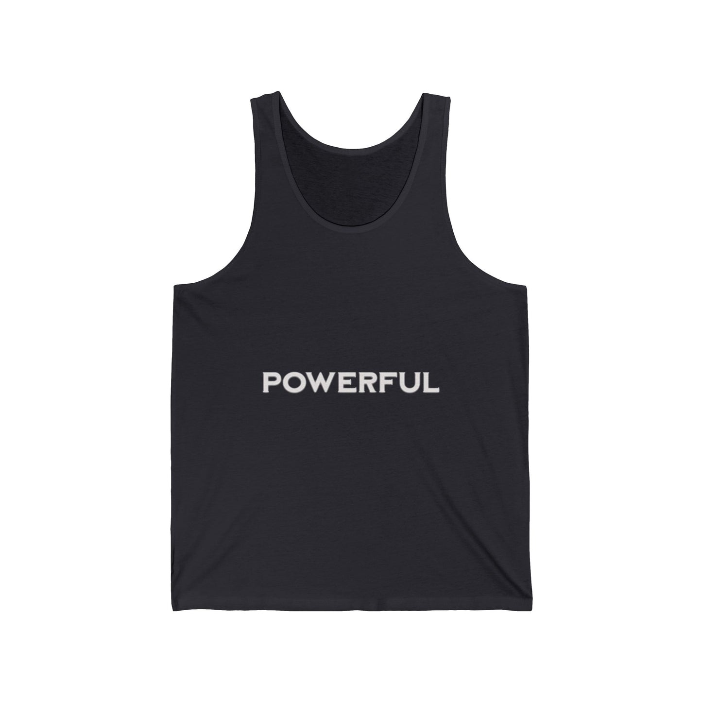 POWERFUL-Unisex Jersey Tank