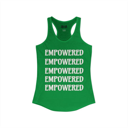 EMPOWERED-Women's Ideal Racerback Tank