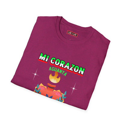 CINCO DE MAYO- MI CORAZON, Unisex Softstyle T-Shirt