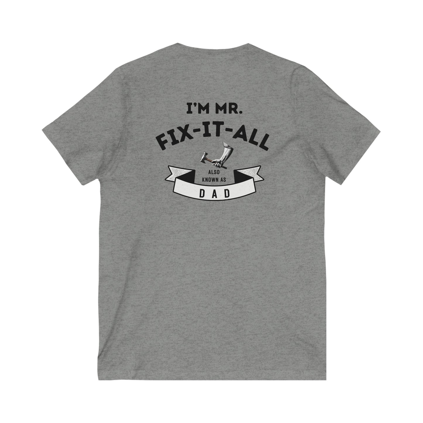 I'm Mr. Fix it All-Unisex Jersey Short Sleeve V-Neck Tee