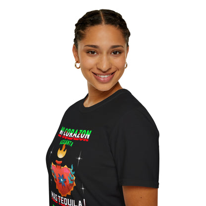 CINCO DE MAYO- MI CORAZON, Unisex Softstyle T-Shirt