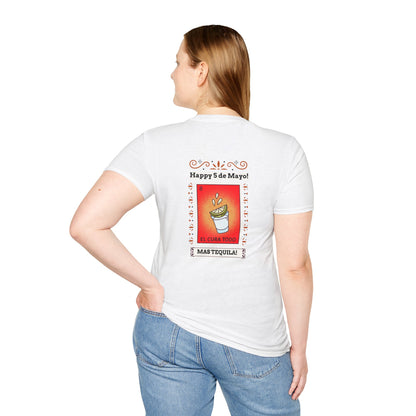 CINCO DE MAYO-MAS TEQUILA, Unisex Softstyle T-Shirt