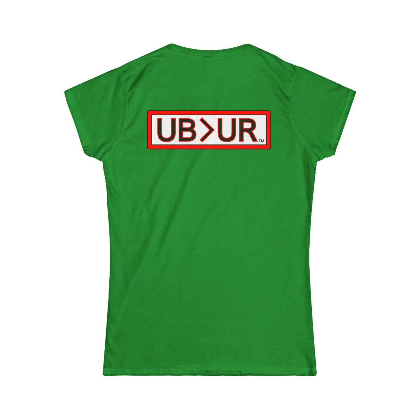 EMPOWERED- Women's Comfy crewneck TShirt-UB>UR in the back