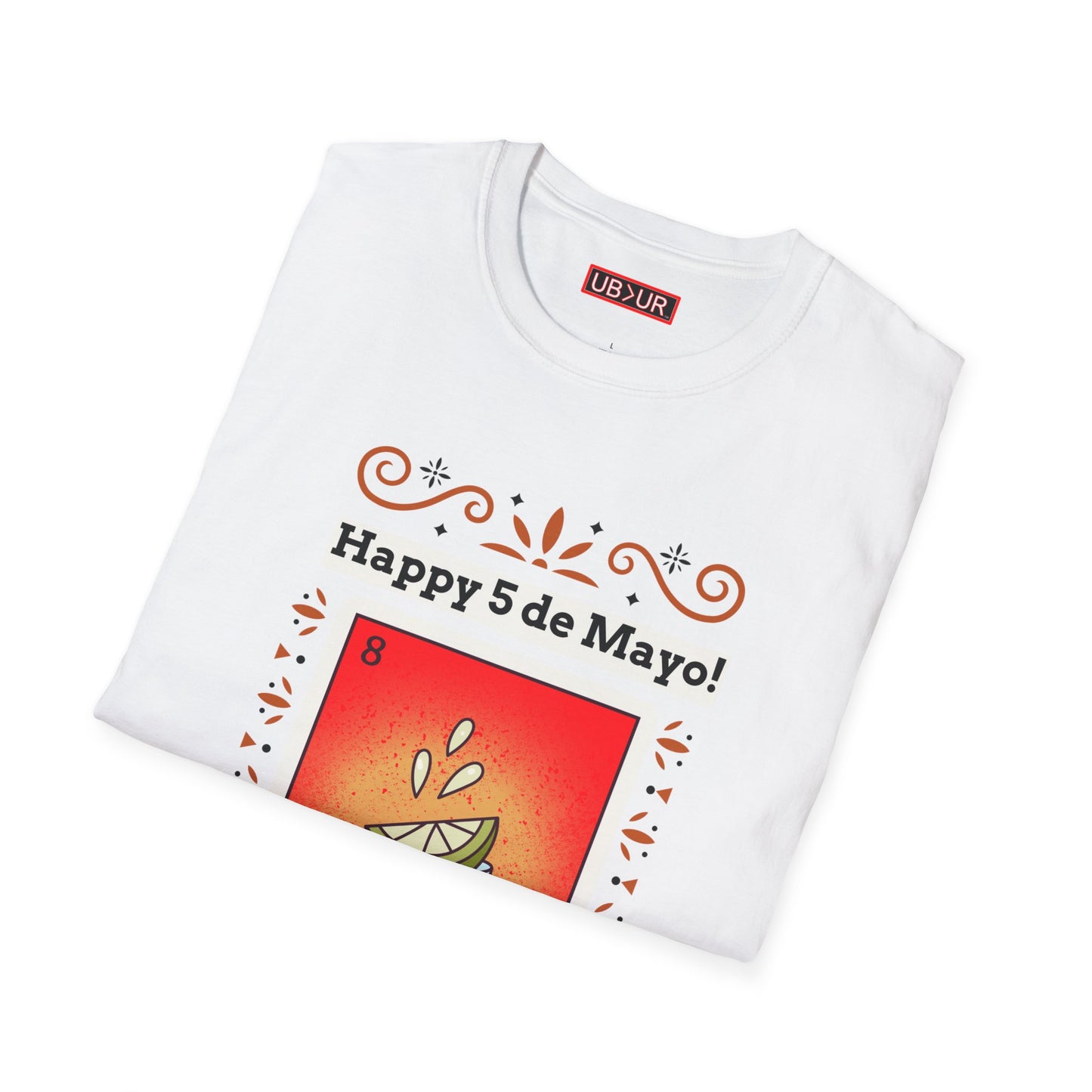 CINCO DE MAYO-MAS TEQUILA, Unisex Softstyle T-Shirt