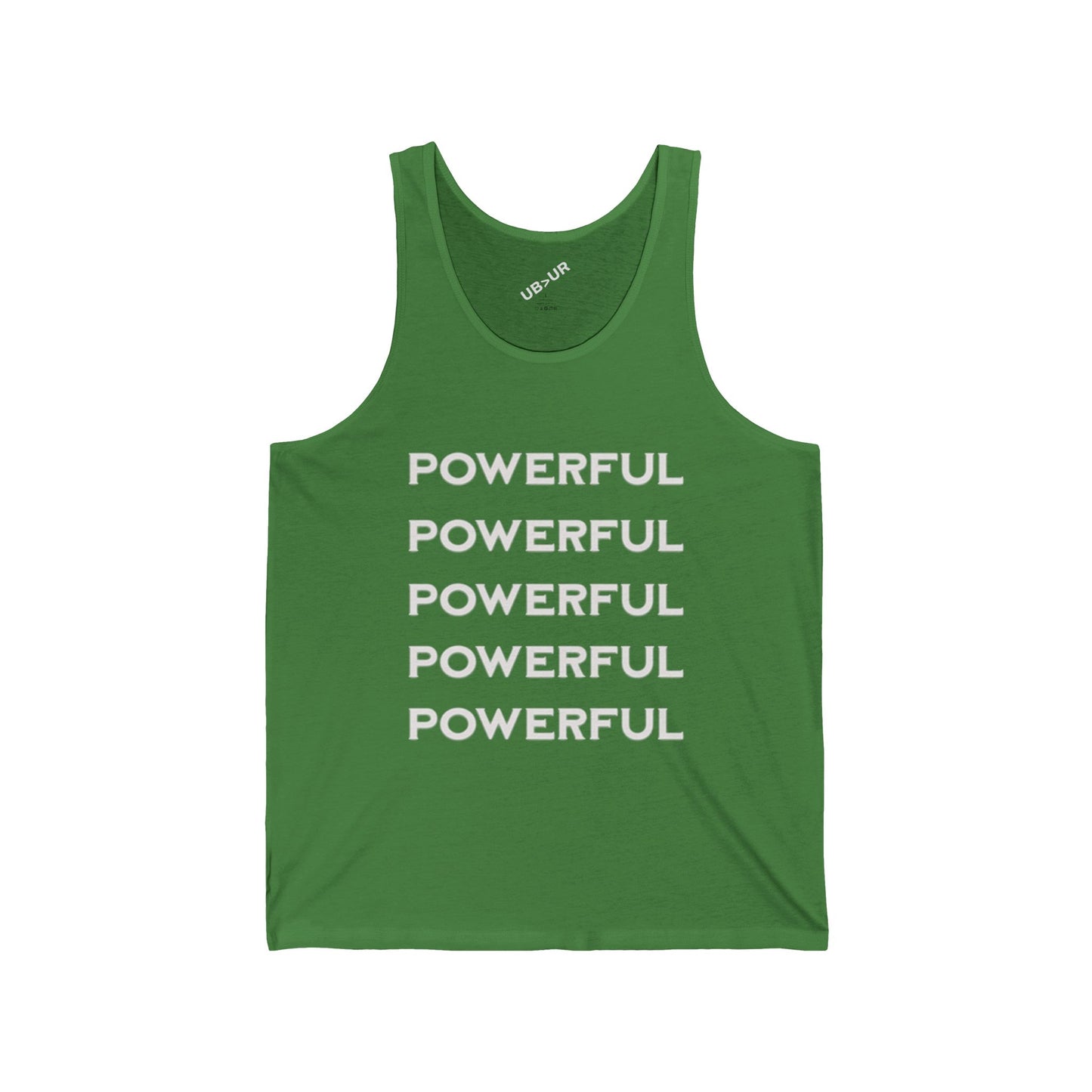 POWERFUL-Unisex Jersey Tank