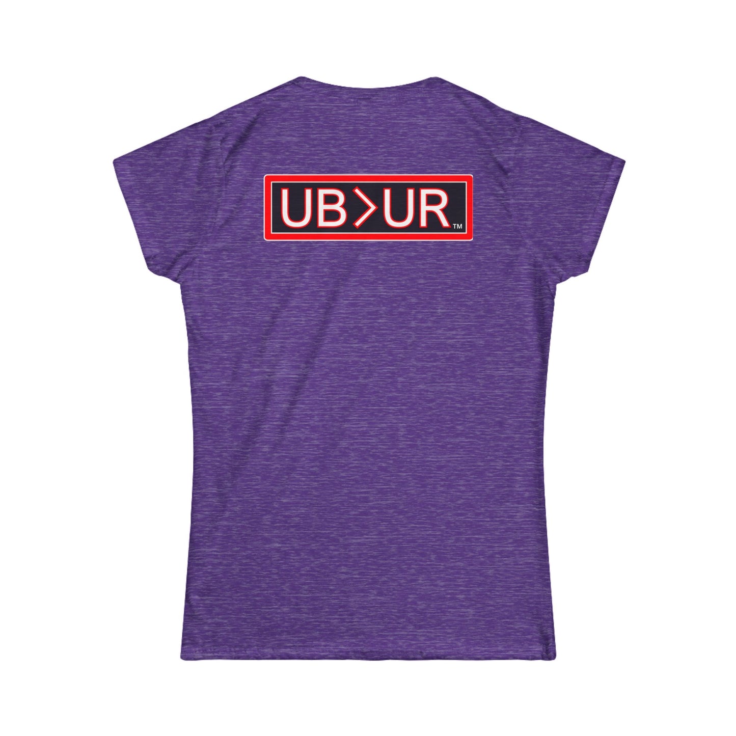 Women's BLESSED Softstyle Tee with UB>UR in the back