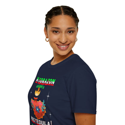 CINCO DE MAYO- MI CORAZON, Unisex Softstyle T-Shirt