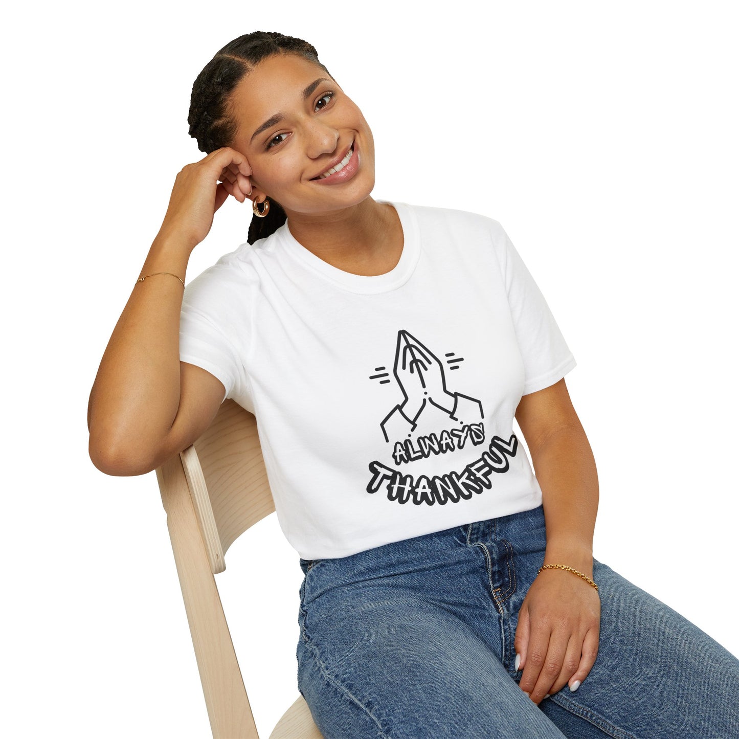 Always Thankful- Unisex Softstyle T-Shirt