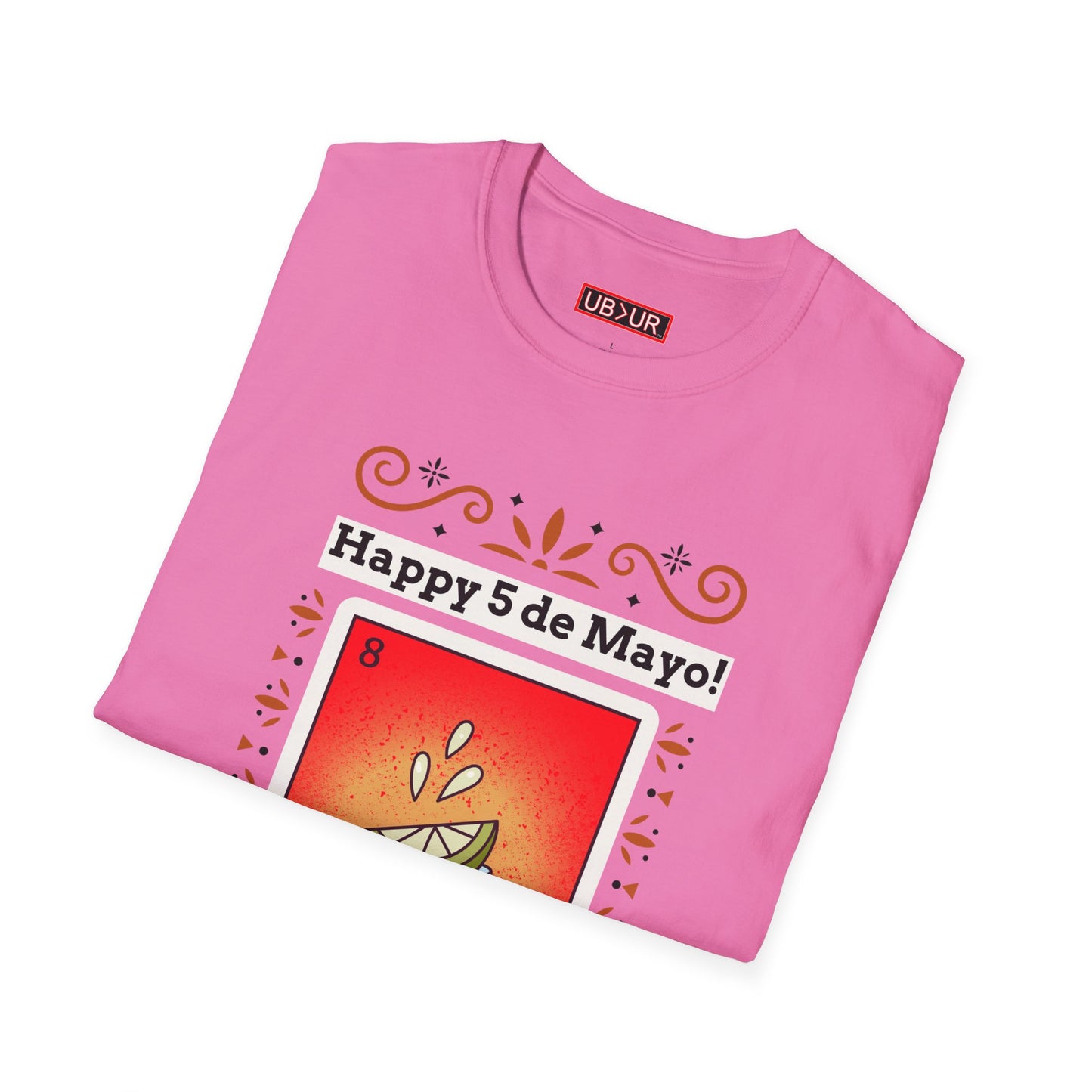 CINCO DE MAYO-MAS TEQUILA, Unisex Softstyle T-Shirt