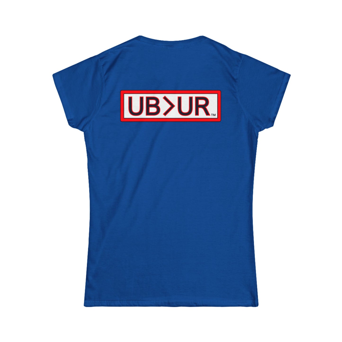EMPOWERED- Women's Comfy crewneck TShirt-UB>UR in the back