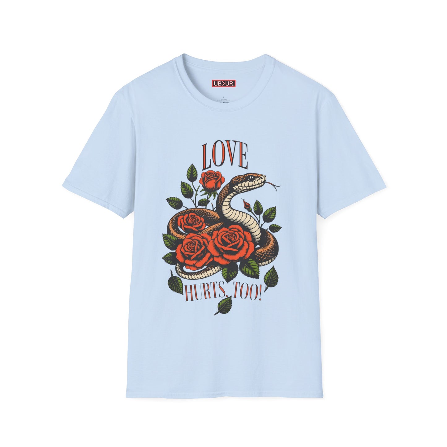 LOVE HURTS TOO-Unisex Softstyle T-Shirt