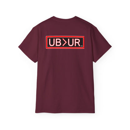 FAVORED Unisex Ultra Cotton Tee with UB>UR in the back