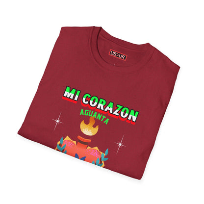 CINCO DE MAYO- MI CORAZON, Unisex Softstyle T-Shirt