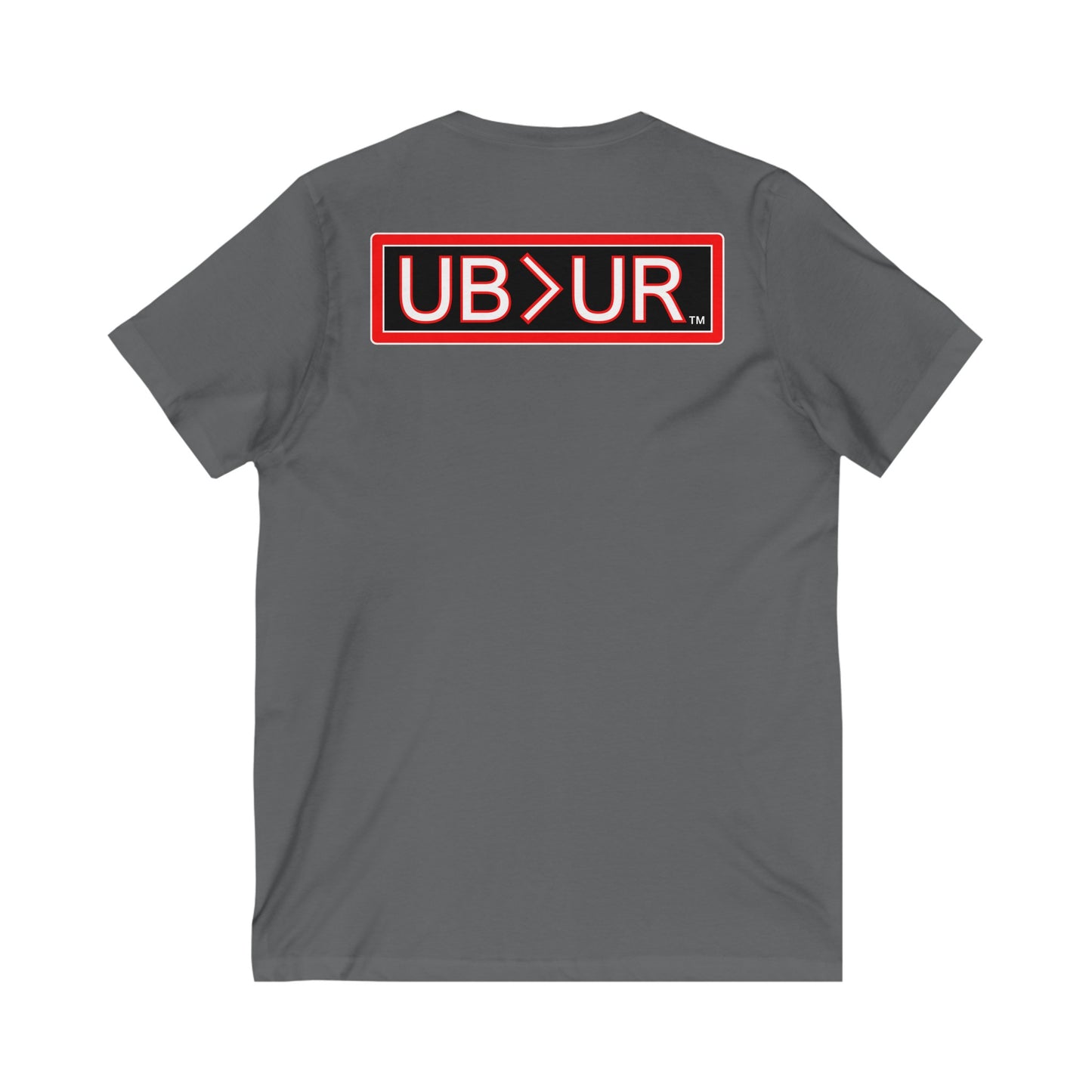 UB>UR- Unisex Jersey Short Sleeve V-Neck Tee