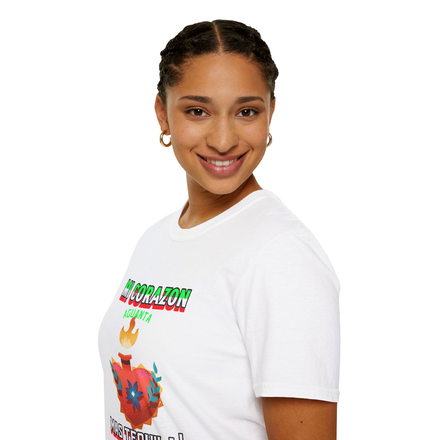 CINCO DE MAYO- MI CORAZON, Unisex Softstyle T-Shirt