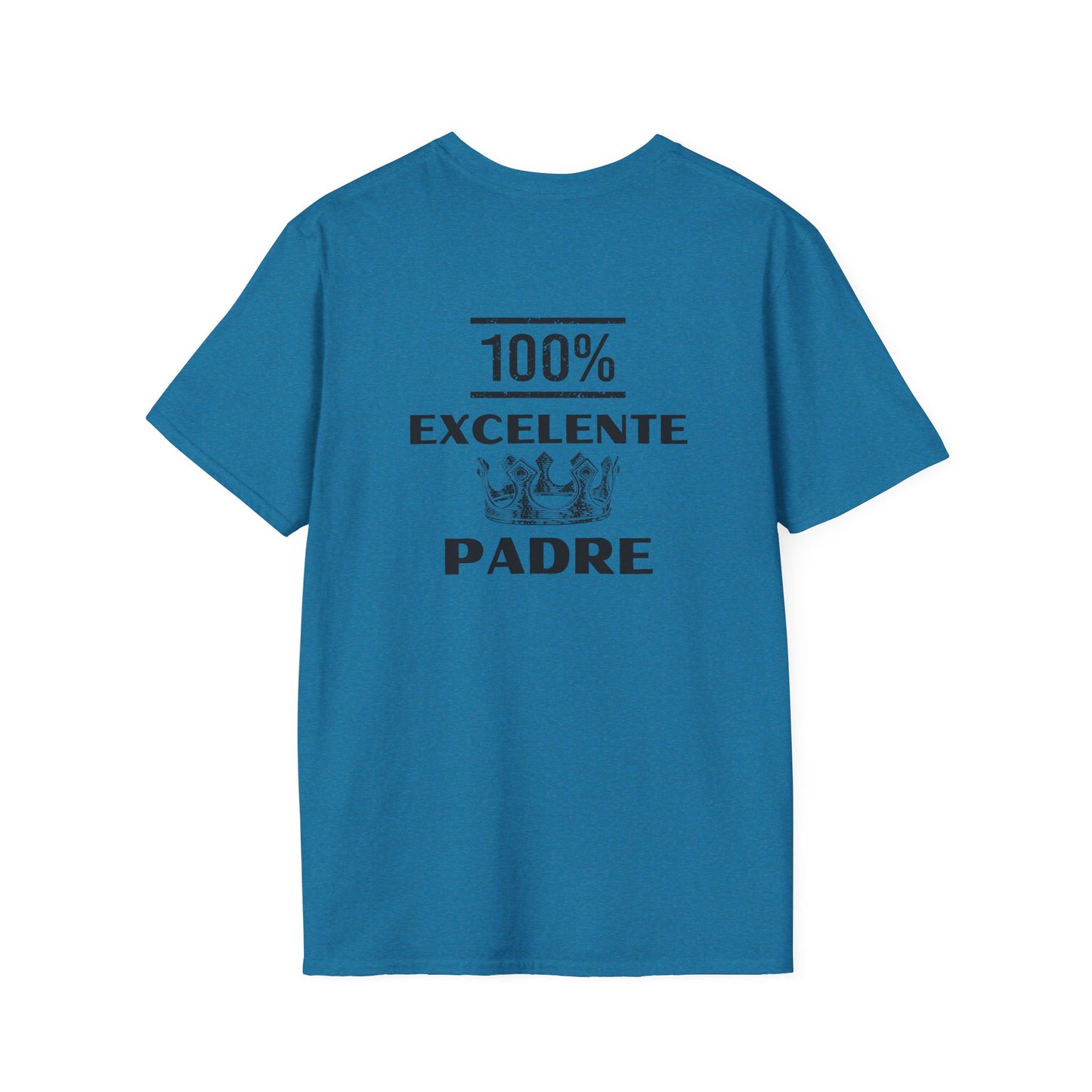 100% Excelente Padre- Unisex Softstyle T-Shirt