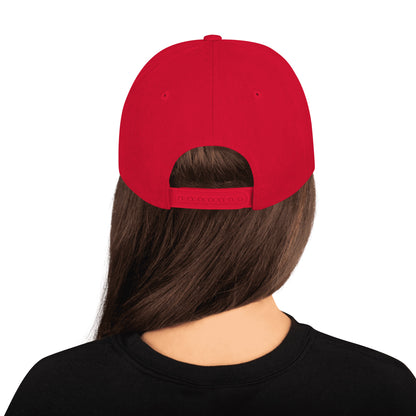 UBUR-Snapback Hat, white and red letters