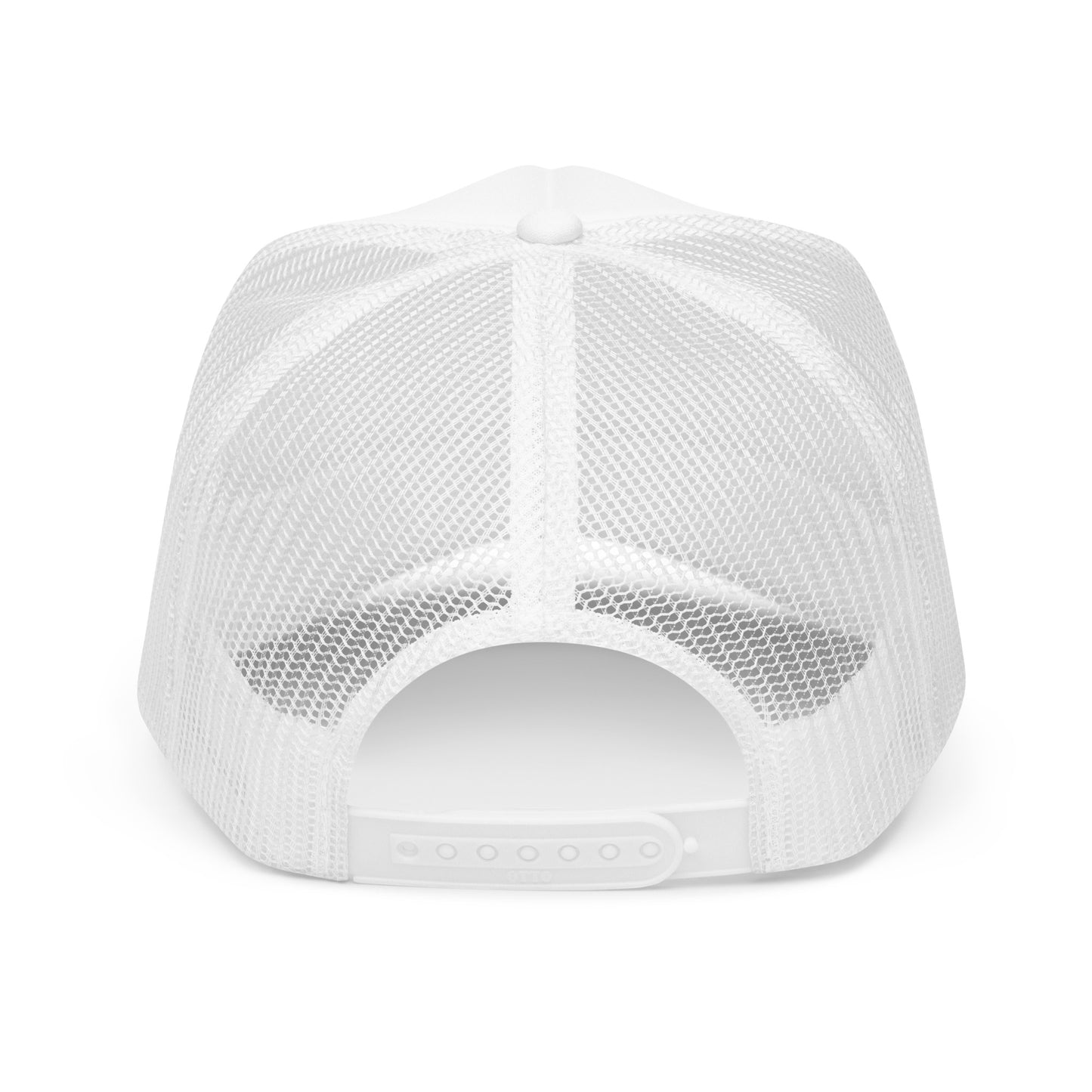 UB>UR-Foam trucker hat, white/red letters