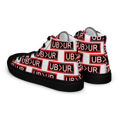 UB>UR- Women’s high top canvas shoes