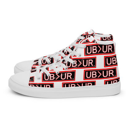 UB>UR- Women’s high top canvas shoes