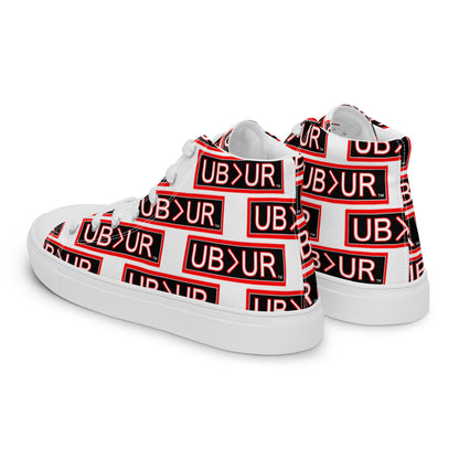 UB>UR- Women’s high top canvas shoes